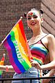 victoria justice shows her colors at nyc pride parade 2018 11