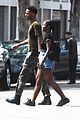 keith powers holds hands with girlfriend ryan destiny while running errands 03