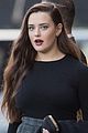 katherine langford looks so chic heading to jimmy kimmel live interview 02