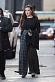 katherine langford looks so chic heading to jimmy kimmel live interview 05