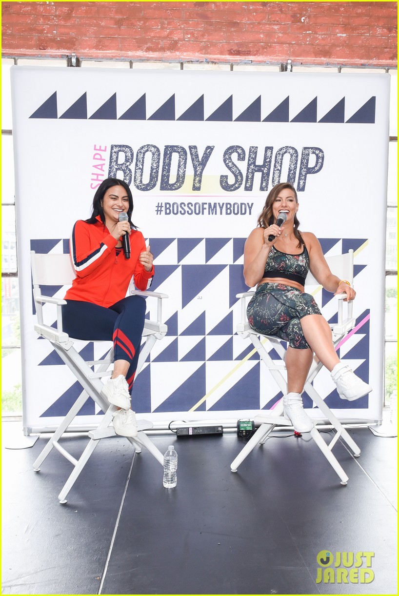 camila mendes stays fit at shape magazines body shop pop up 12