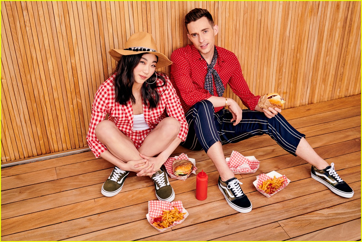 adam rippon and mirai nagasus new dsw campaign inspires self expression 05