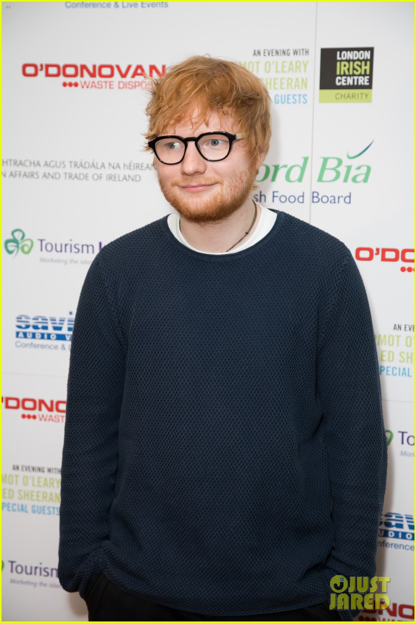 ed sheeran holds charity concert for intimate crowd at irish centre in london 03