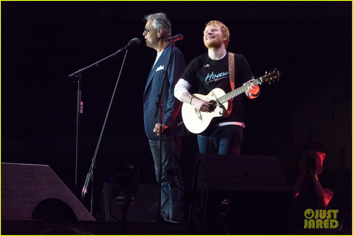 ed sheeran and andrea bocelli perform perfect live for the first time 01