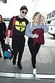 meghan trainor shows off her engagement ring from daryl sabara at lax 04
