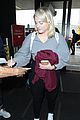 meghan trainor shows off her engagement ring from daryl sabara at lax 14