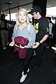 meghan trainor shows off her engagement ring from daryl sabara at lax 16