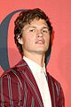 ansel elgort polo red 2018 07