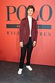 ansel elgort polo red 2018 08