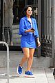 becky g blue outfit madrid spain pics 01