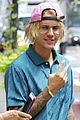 justin bieber flashes a grin while heading out in nyc 02