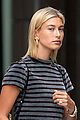 hailey baldwin flashes engagement ring heading to church 05