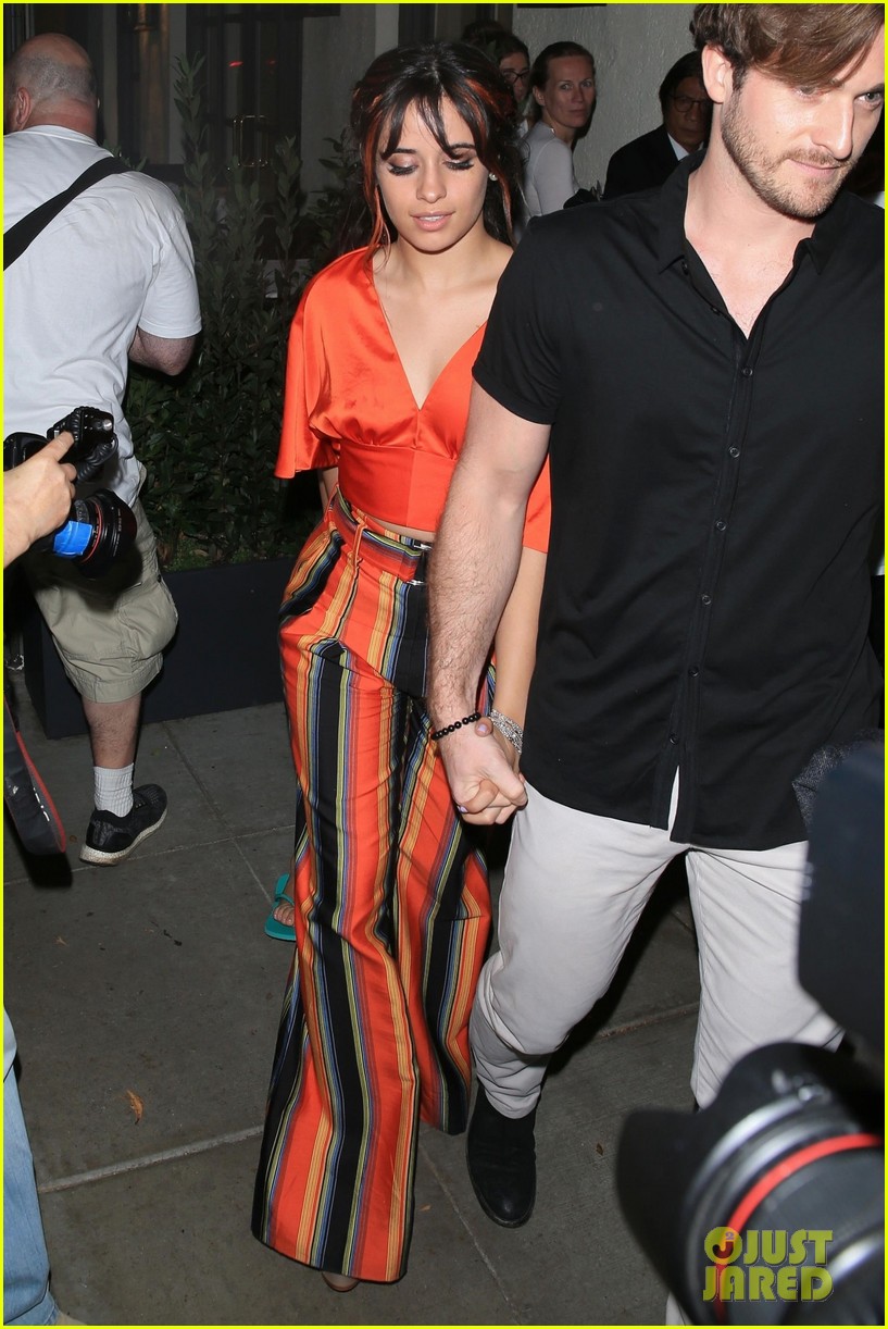 camila cabello matthew hussey hold hands after loreal event 02