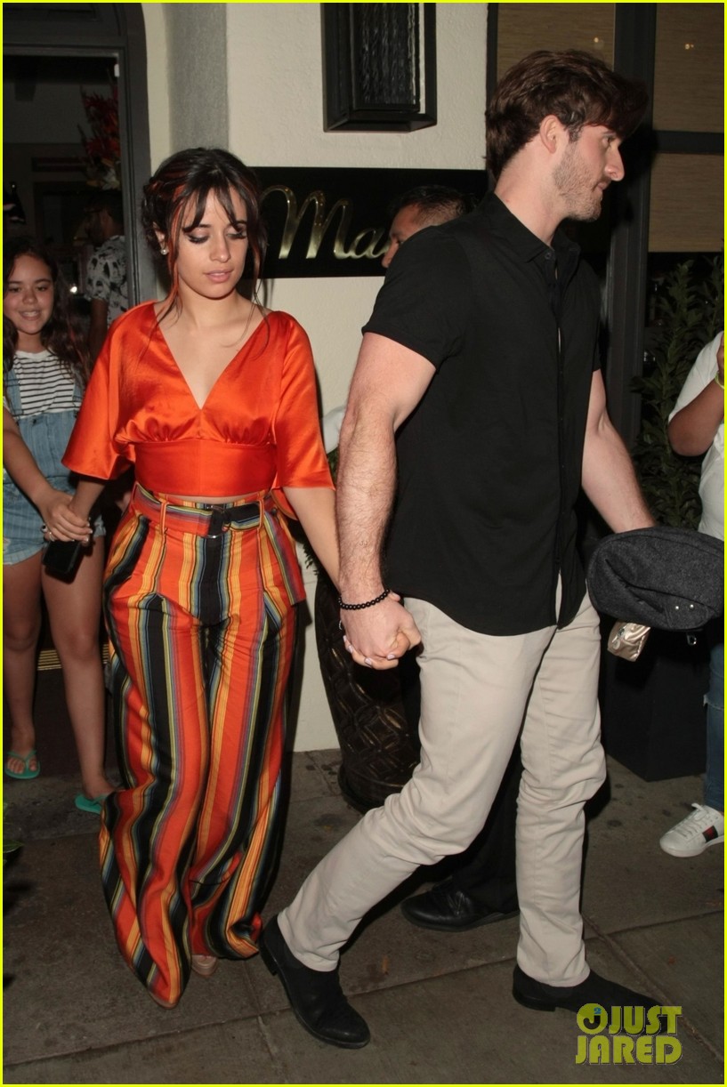 camila cabello matthew hussey hold hands after loreal event 03