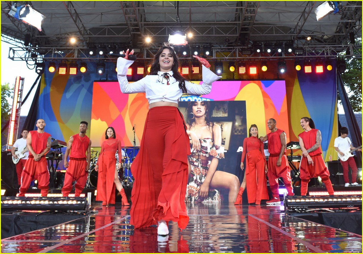 camila cabello performs her hits on good morning america 05