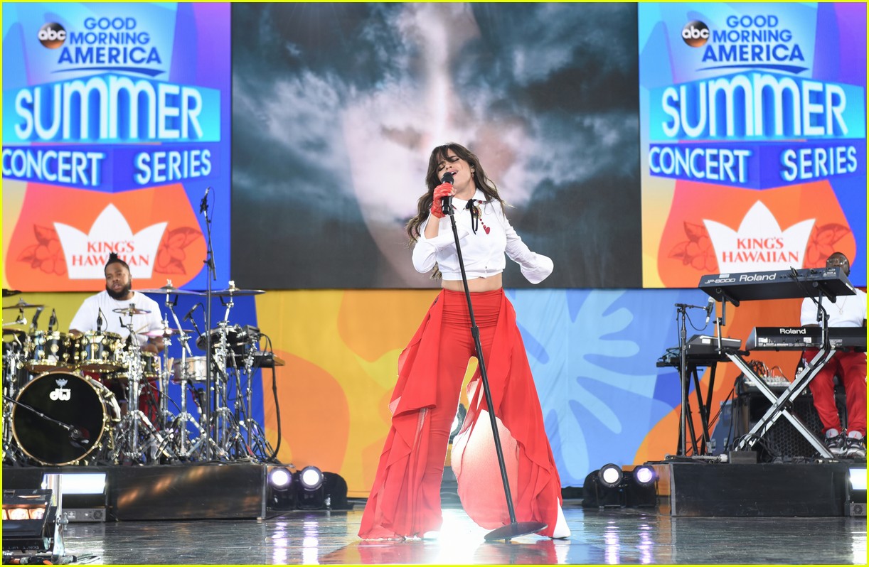 camila cabello performs her hits on good morning america 08