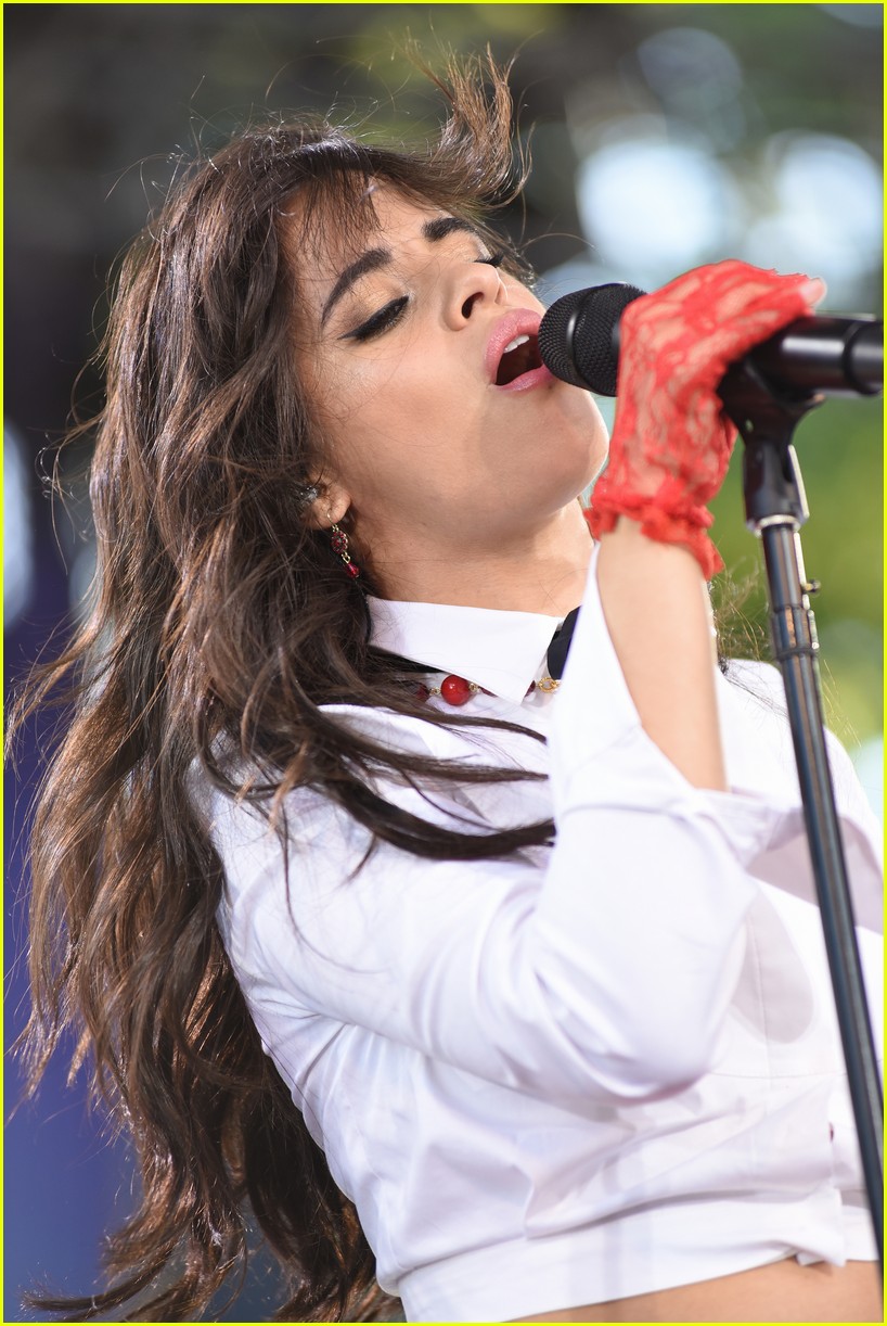 camila cabello performs her hits on good morning america 09
