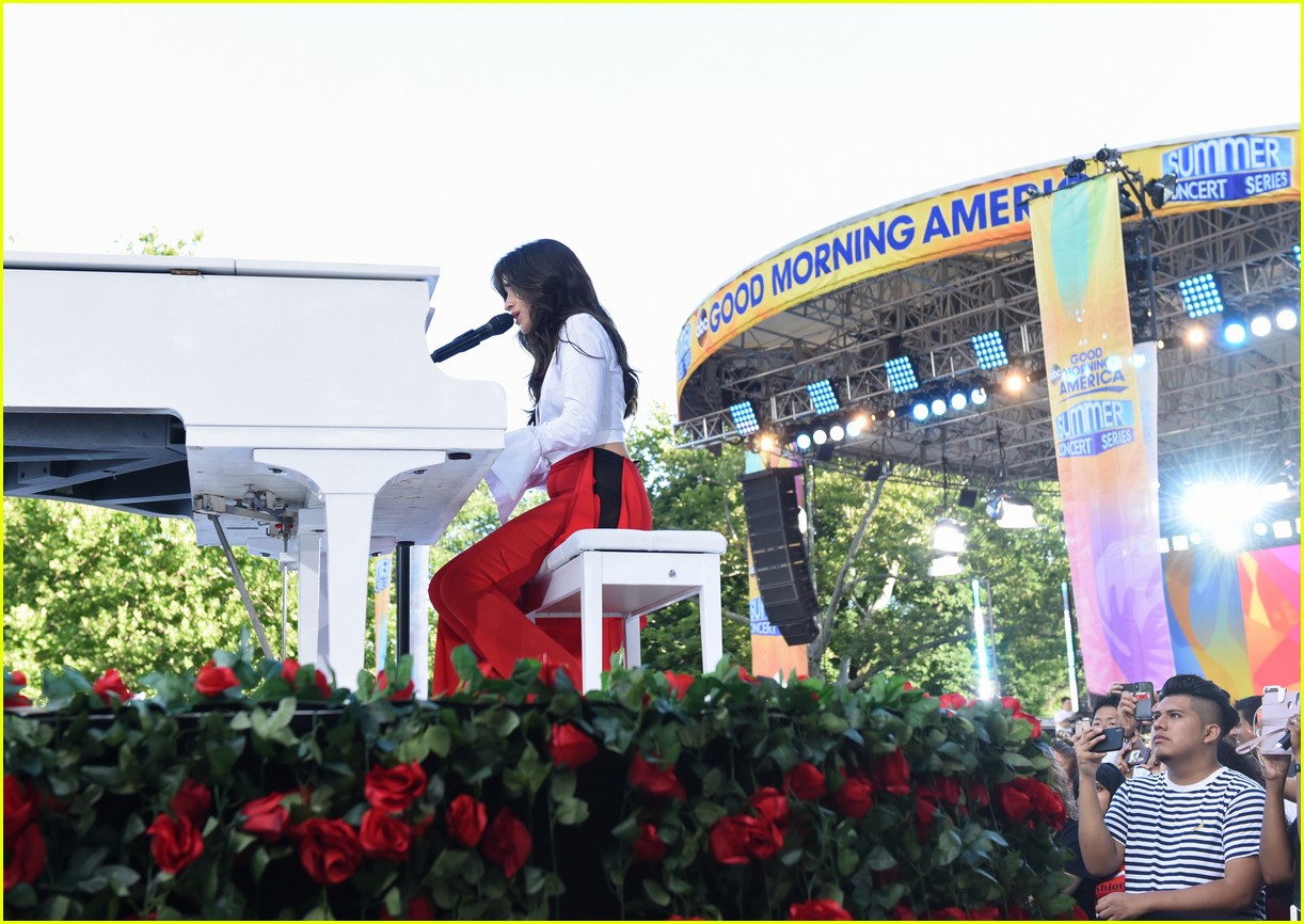 camila cabello performs her hits on good morning america 14