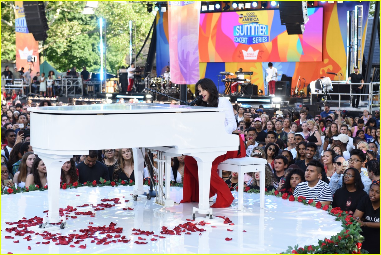 camila cabello performs her hits on good morning america 21