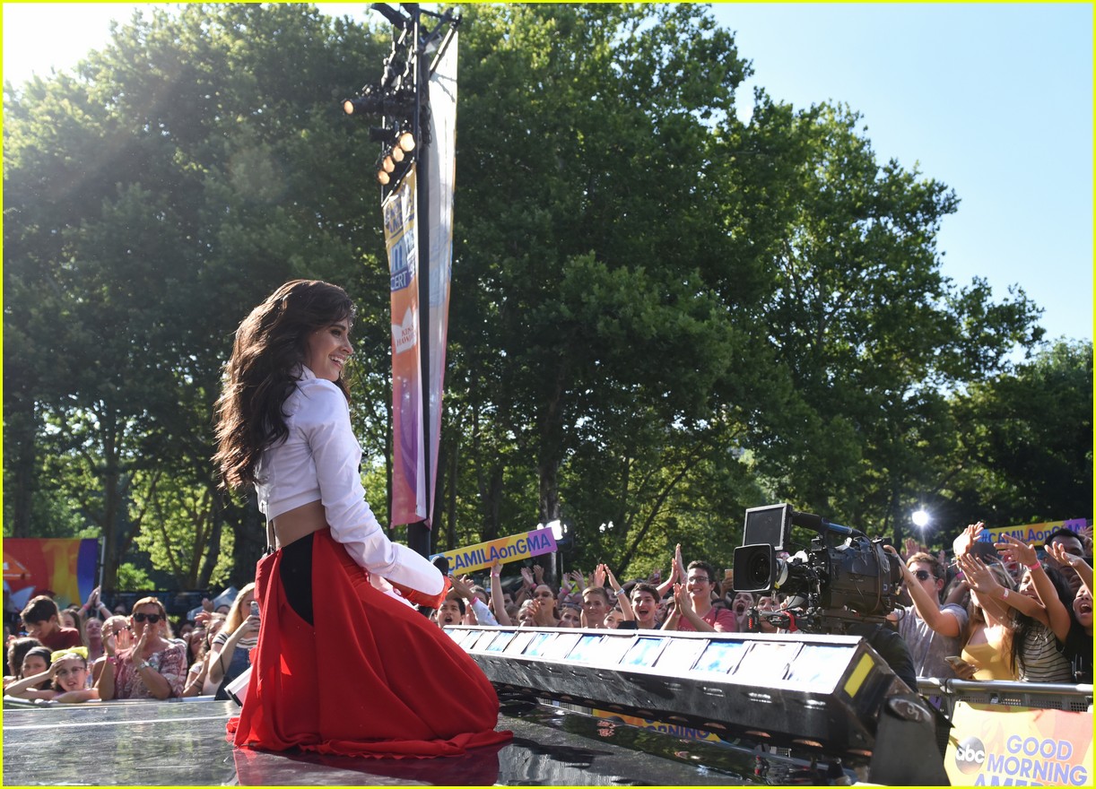 camila cabello performs her hits on good morning america 26