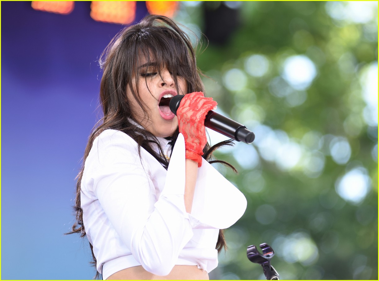 camila cabello performs her hits on good morning america 30