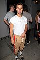 cameron dallas has some fun with phtographers at dinner 01