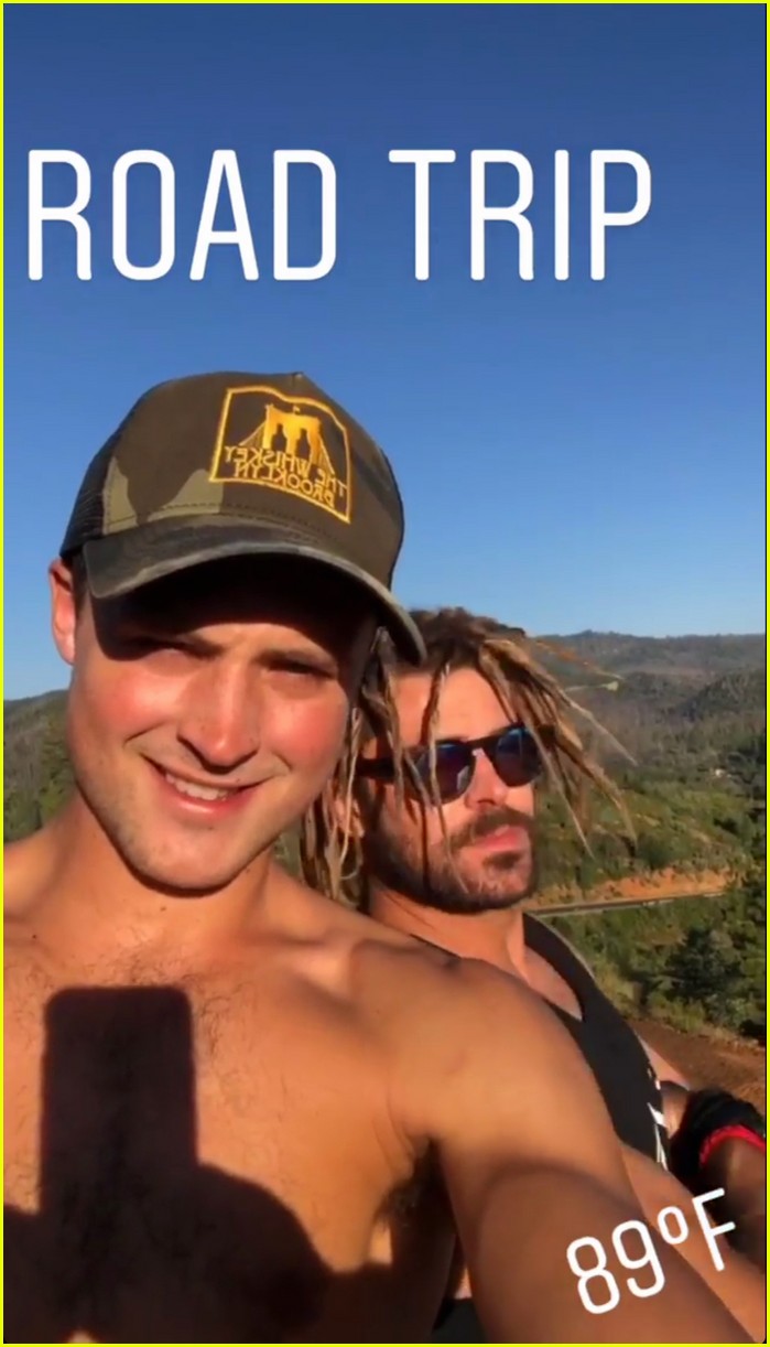 zac efron brother dylan road trip 02