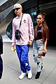 ariana grande and pete davidson step out ahead of her amazon music unboxing prime day concert 01