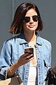 lucy hale goes super chic for coffee run in studio city 02
