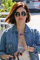 lucy hale goes super chic for coffee run in studio city 04