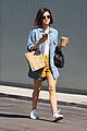 lucy hale goes super chic for coffee run in studio city 05