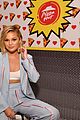 olivia holt and aubrey joseph strike a pose during comic con day 2 27