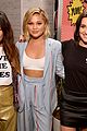 olivia holt and aubrey joseph strike a pose during comic con day 2 31