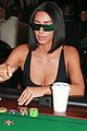 kim kardashian khloe kardashian kendall jenner poker tournament 22