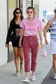 bella thorne is pretty in pink while running errands in la 04