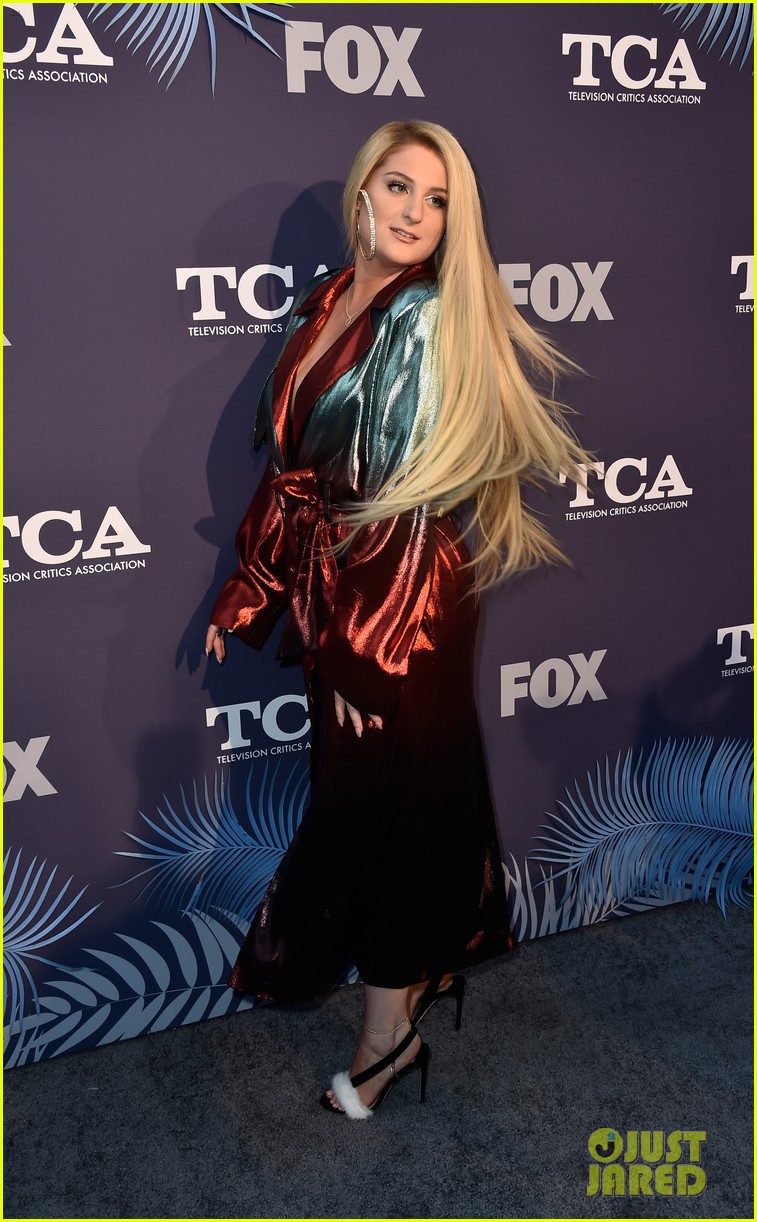 meghan trainor goes glam for fox summer all star party 03