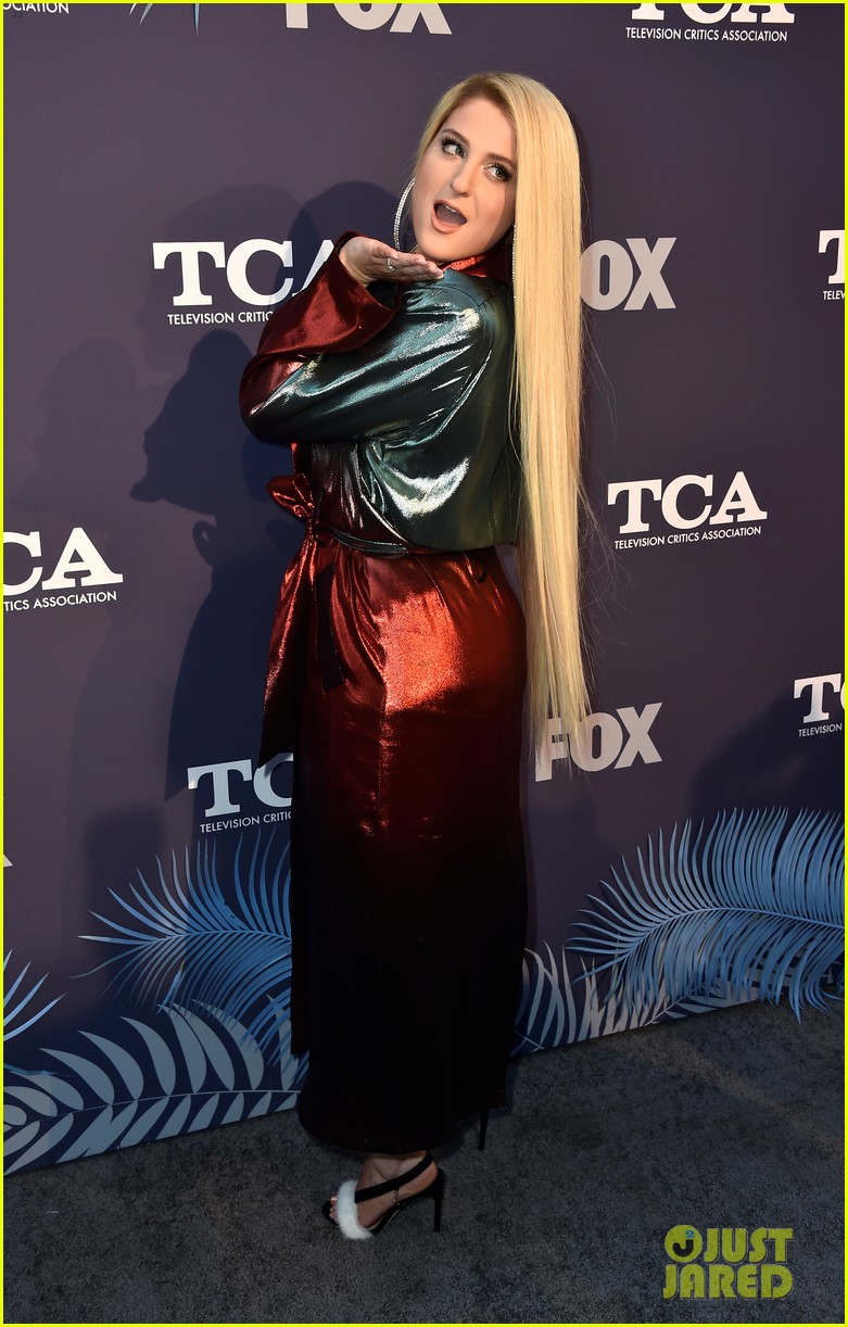 meghan trainor goes glam for fox summer all star party 06