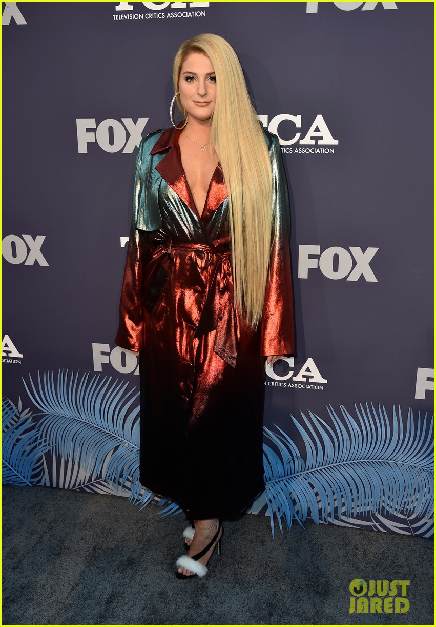 meghan trainor goes glam for fox summer all star party 07