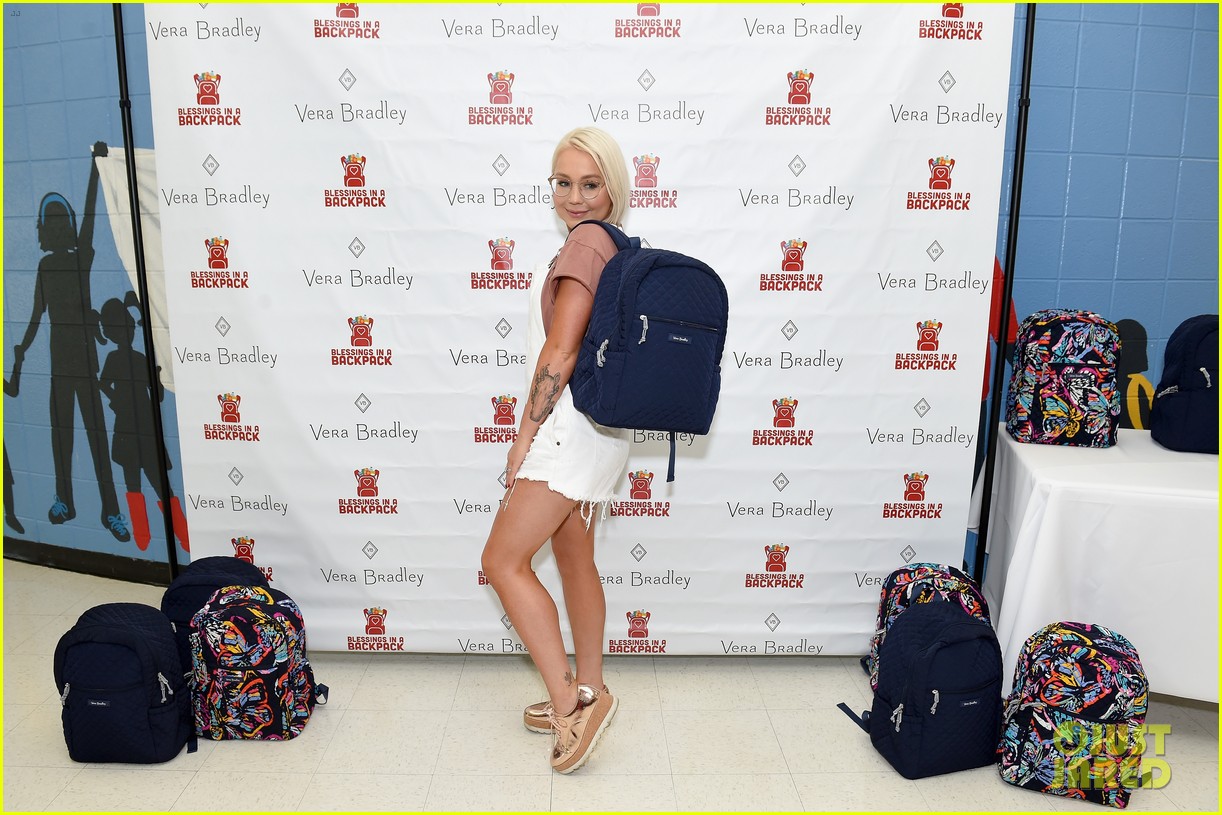jason aldean and brittany host vera bradley x blessings in a backpack event 24
