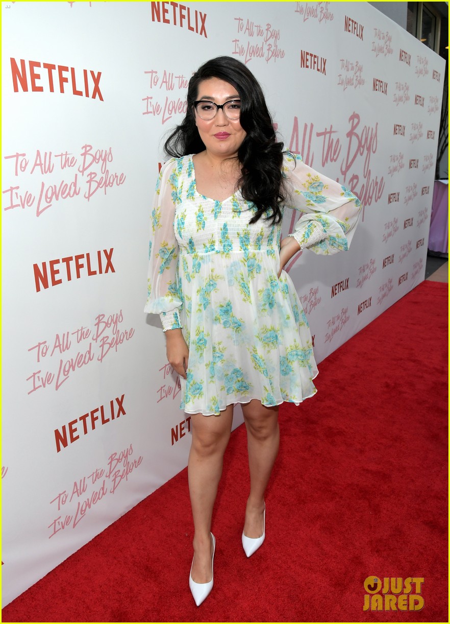 netflixs to all the boys ive loved before cast attends premiere 08