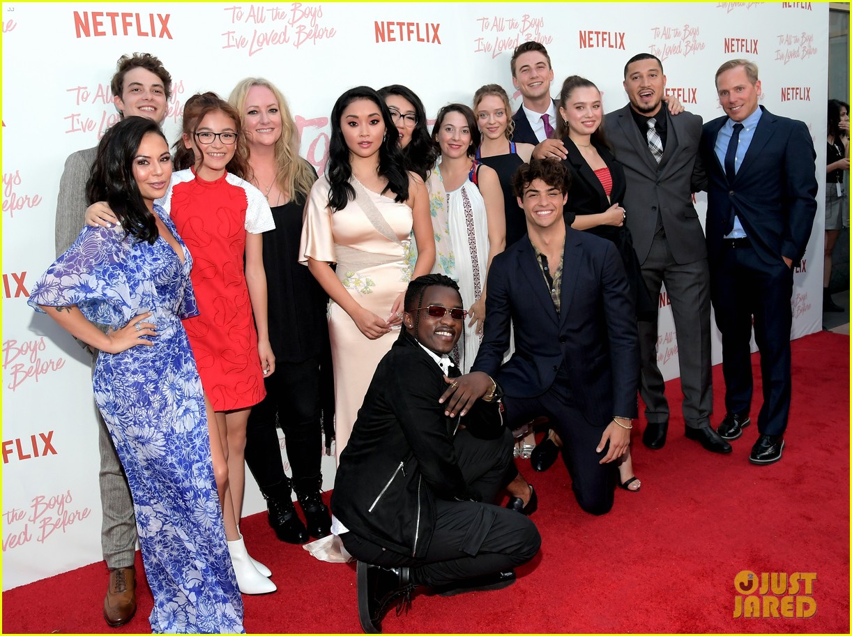 netflixs to all the boys ive loved before cast attends premiere 44