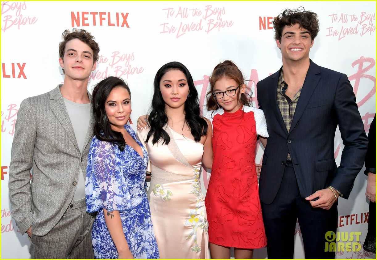 netflixs to all the boys ive loved before cast attends premiere 47