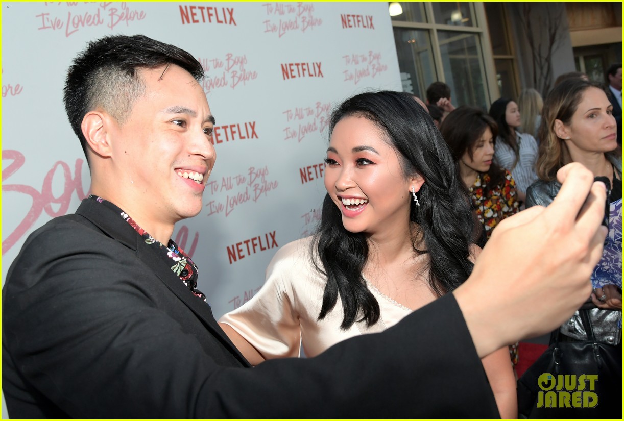 netflixs to all the boys ive loved before cast attends premiere 54