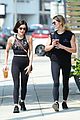 lucy hale ashley green grab tea after workout 06