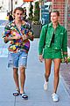 justin bieber hailey baldwin make one colorful couple in beverly hills 12