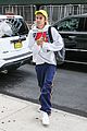 justin bieber hailey baldwin step out separately in nyc 01