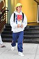 justin bieber hailey baldwin step out separately in nyc 06