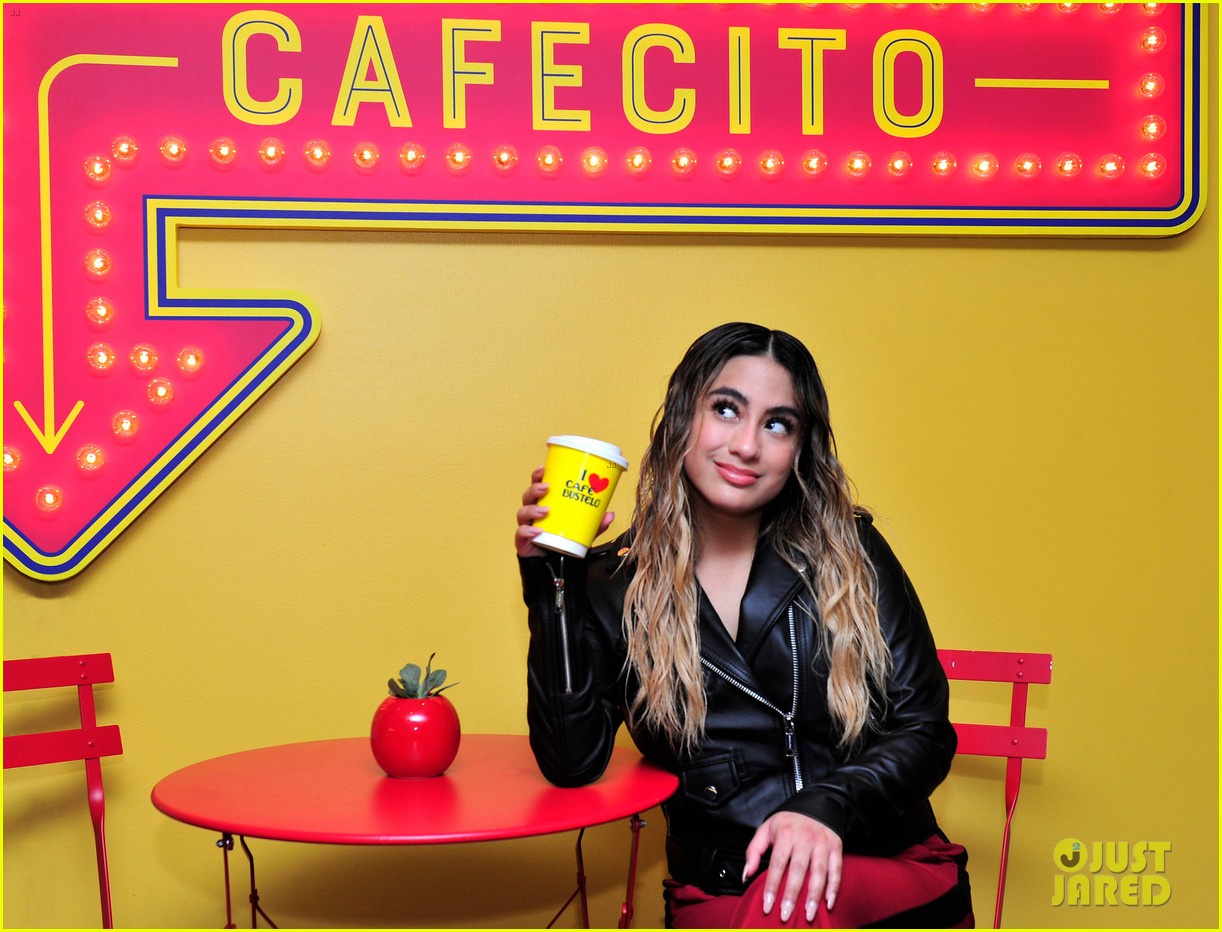 ally brooke celebrates latin culture coffee and music at cafe bustelo studios pop up 10