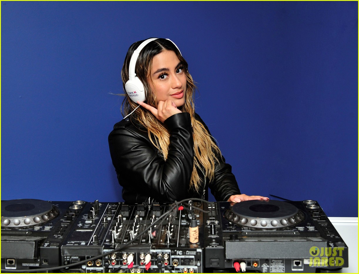 ally brooke celebrates latin culture coffee and music at cafe bustelo studios pop up 11