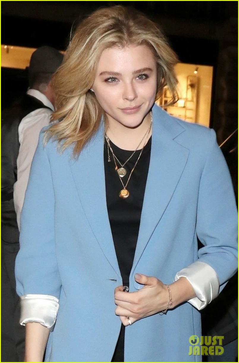 chloe moretz goes chic for night out in london 02